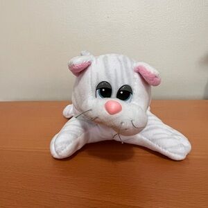 Tonka Pound Puppy White Cat Plush